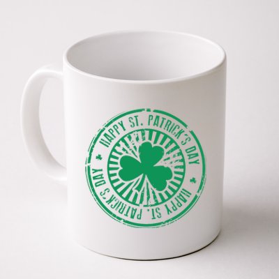 Happy St Patrick's Day Logo Coffee Mug