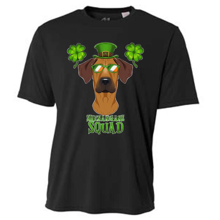 happy St. Patricks Day Rottweiler Shenanigans apparel Cooling Performance Crew T-Shirt