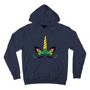 Happy Saint Patrick's Day Irish Face Lucky Charm Paddy's Day Tall Hoodie