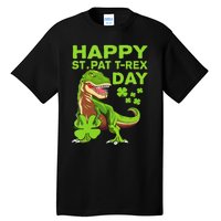 Happy St Pat Trex Day Dino St Patricks Day Tall T-Shirt