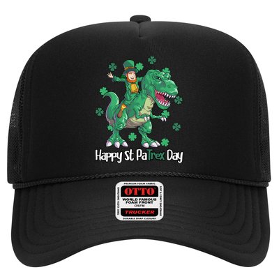 Happy St Patrex Day Leprechaun Trucker Hat