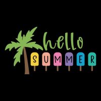 Hello Summer Popsicles Tropical 16 in Basic Backpack