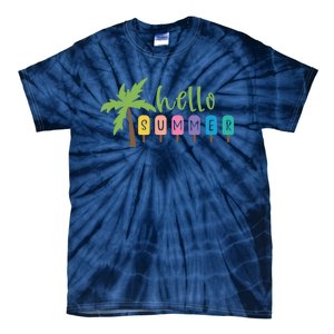 Hello Summer Popsicles Tropical Tie-Dye T-Shirt