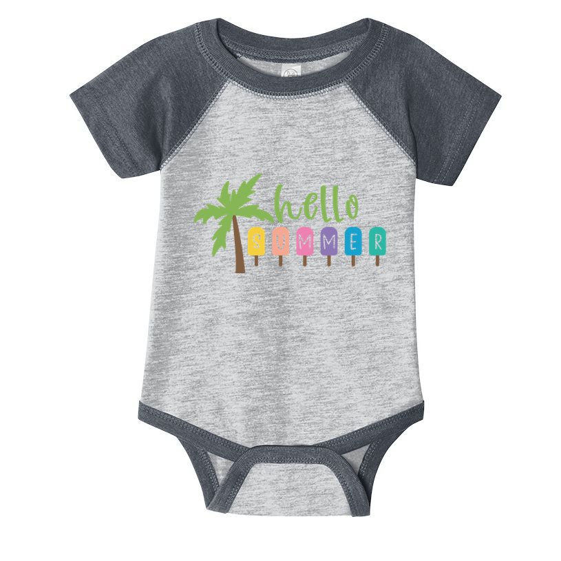 Hello Summer Popsicles Tropical Infant Baby Jersey Bodysuit