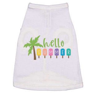 Hello Summer Popsicles Tropical Doggie Tank