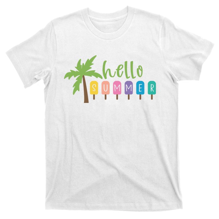 Hello Summer Popsicles Tropical T-Shirt