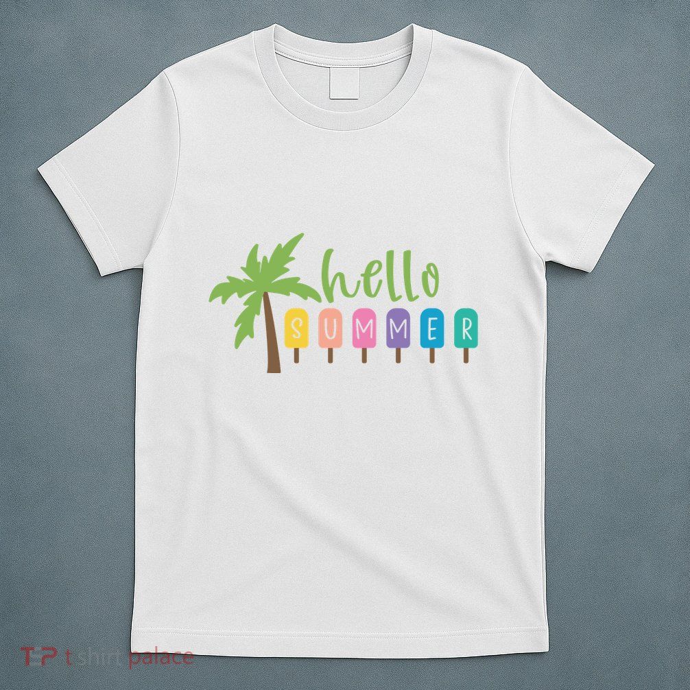 Hello Summer Popsicles Tropical T-Shirt