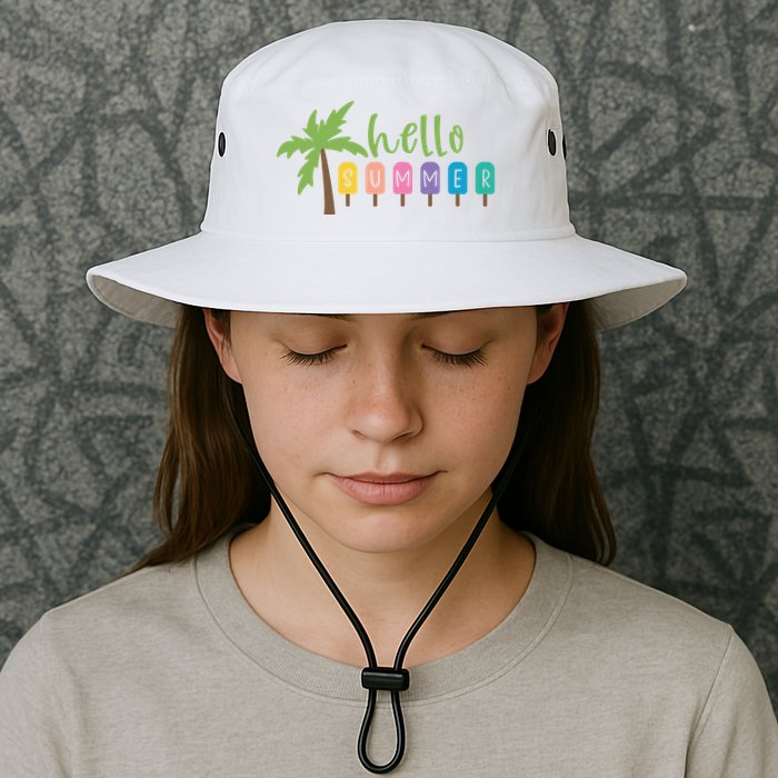Hello Summer Popsicles Tropical Bucket Hat