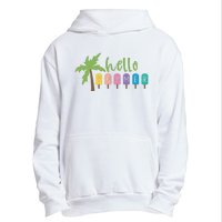 Hello Summer Popsicles Tropical Urban Pullover Hoodie