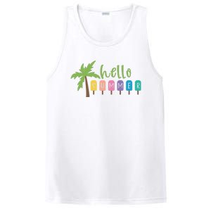 Hello Summer Popsicles Tropical PosiCharge Competitor Tank