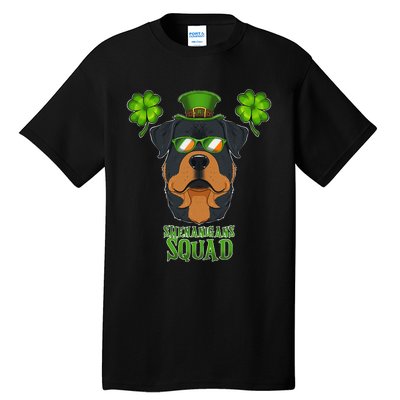 happy St. Patricks Day Rottweiler Shenanigans apparel Tall T-Shirt