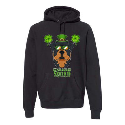 happy St. Patricks Day Rottweiler Shenanigans apparel Premium Hoodie