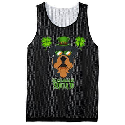 happy St. Patricks Day Rottweiler Shenanigans apparel Mesh Reversible Basketball Jersey Tank