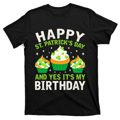 Happy St Patricks Day Birthday Saint Paddys T-Shirt