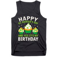 Happy St Patricks Day Birthday Saint Paddys Tank Top