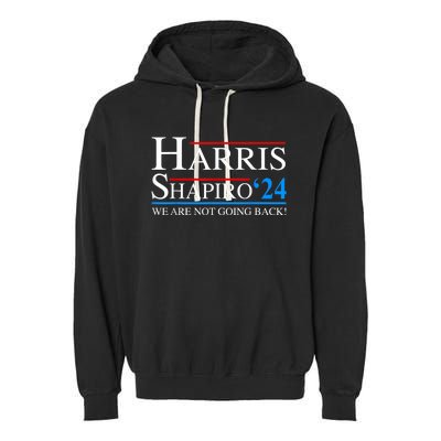 Harris Shapiro2024 President Kamala Harris 2024 Garment-Dyed Fleece Hoodie