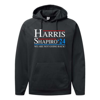 Harris Shapiro2024 President Kamala Harris 2024 Performance Fleece Hoodie