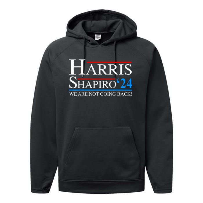 Harris Shapiro2024 President Kamala Harris 2024 Performance Fleece Hoodie