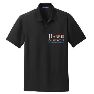 Harris Shapiro2024 President Kamala Harris 2024 Dry Zone Grid Polo