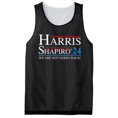 Harris Shapiro2024 President Kamala Harris 2024 Mesh Reversible Basketball Jersey Tank