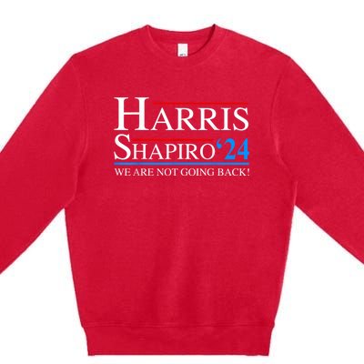 Harris Shapiro2024 President Kamala Harris 2024 Premium Crewneck Sweatshirt