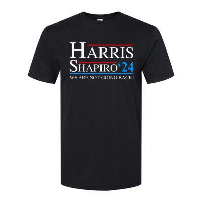 Harris Shapiro2024 President Kamala Harris 2024 Softstyle CVC T-Shirt