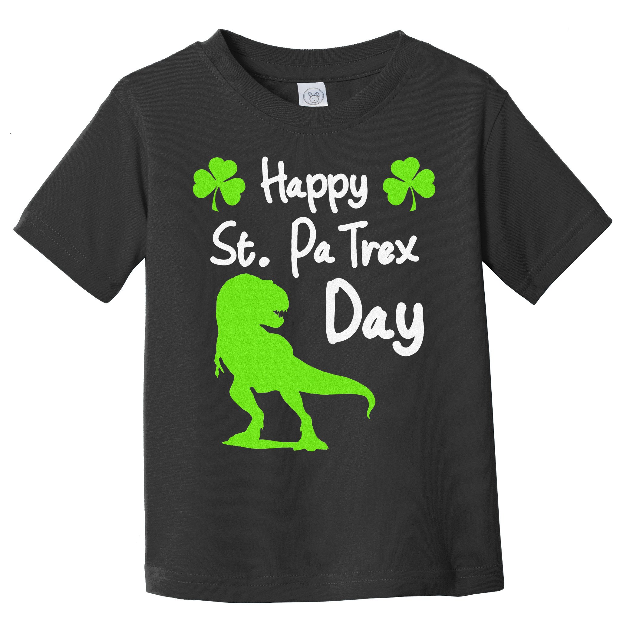 Happy St. Pa Trex Day Cute Trex Dino St. Patrick's Toddler T-Shirt