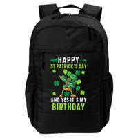 Happy St Patrick's Day And Yes It's My Birthday Irish Backpack