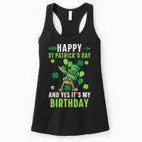 Happy St Patrick's Day And Yes It's My Birthday Irish Womens Tank Top