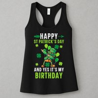 Happy St Patrick's Day And Yes It's My Birthday Irish Womens Tank Top