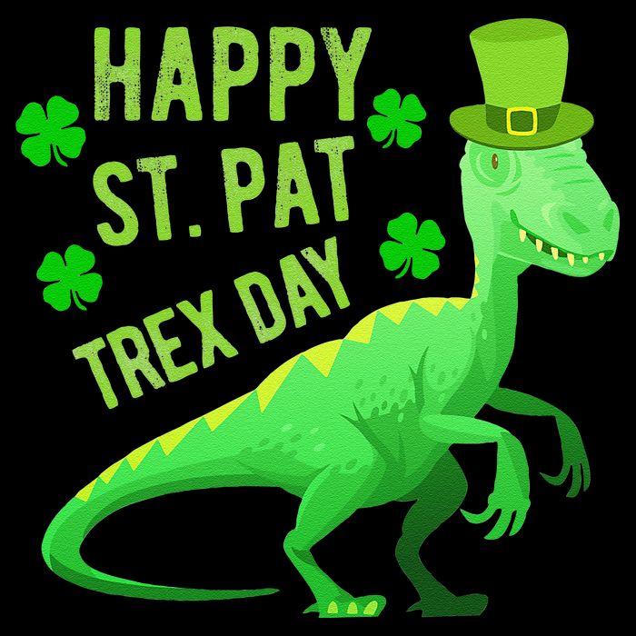 Happy St. PaTrex Day Button
