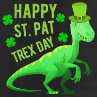 Happy St. PaTrex Day Adult Drive Performance Visor