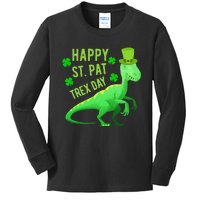 Happy St. PaTrex Day Kids Long Sleeve Shirt