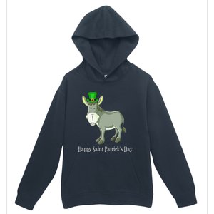 Happy Saint Patrick's Day For Cute Donkey Lover Urban Pullover Hoodie