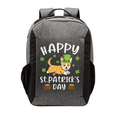 Happy St. Patrick's Day Funy Saint Patricks Corgi Dog Gift Vector Backpack