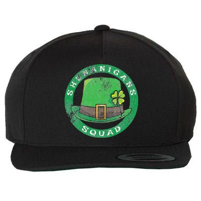 Happy St. Patrick's Day Funny Saint Patrick Irish Wool Snapback Cap