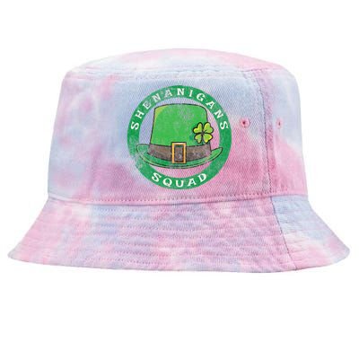 Happy St. Patrick's Day Funny Saint Patrick Irish Tie-Dyed Bucket Hat