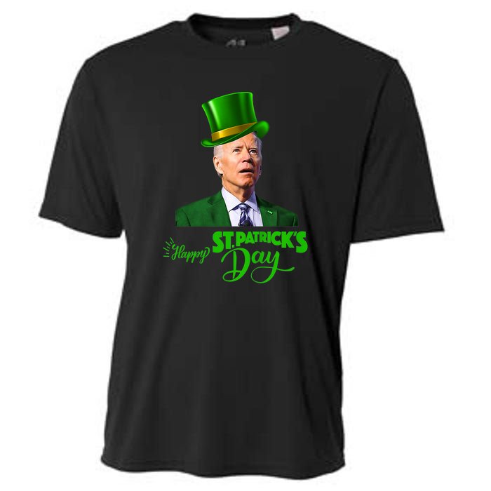 Happy St Patricks Day Leprechaun Joe Biden Tee For Men Women Cooling Performance Crew T-Shirt