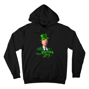 Happy St Patricks Day Leprechaun Joe Biden Tee For Men Women Hoodie