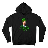 Happy St Patricks Day Leprechaun Joe Biden Tee For Men Women Hoodie