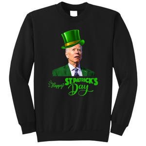 Happy St Patricks Day Leprechaun Joe Biden Tee For Men Women Sweatshirt