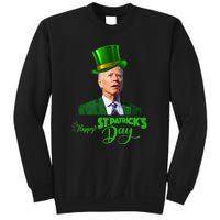 Happy St Patricks Day Leprechaun Joe Biden Tee For Men Women Sweatshirt