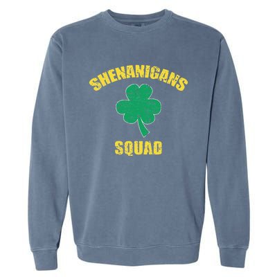 Happy St. Patrick's Day Funny Saint Patrick Irish Garment-Dyed Sweatshirt