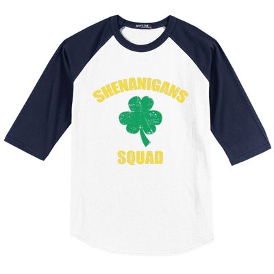 Happy St. Patrick's Day Funny Saint Patrick Irish Baseball Sleeve Shirt