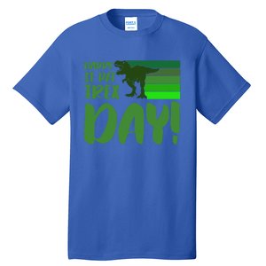 Happy St Pat Trex Day St Patricks Day Funny Dinosaur Gift Tall T-Shirt