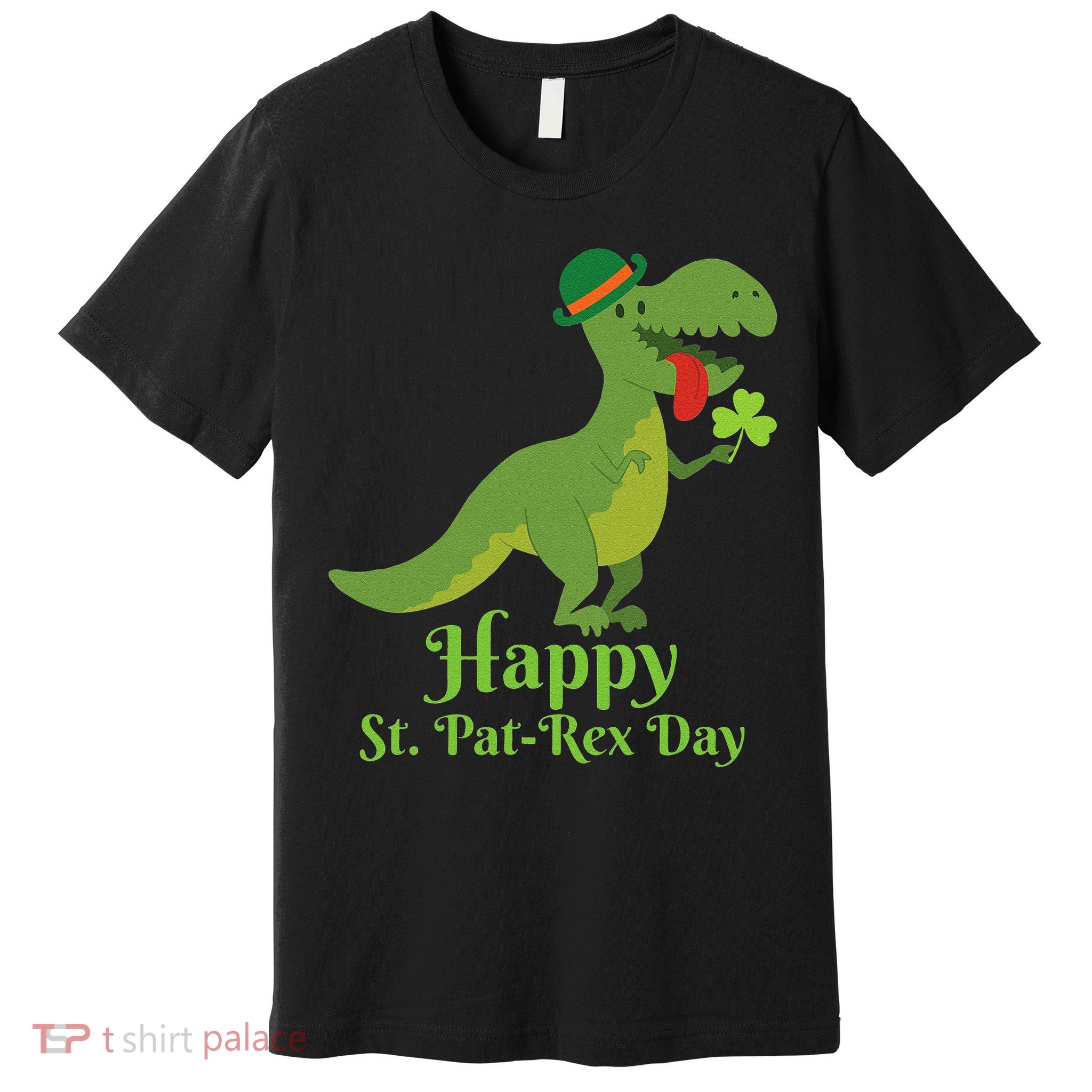 Happy Saint Pat Rex St. Patrick's Day TRex Dinosaur Gift Premium T-Shirt
