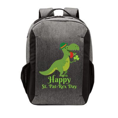 Happy Saint Pat Rex St. Patrick's Day TRex Dinosaur Gift Vector Backpack
