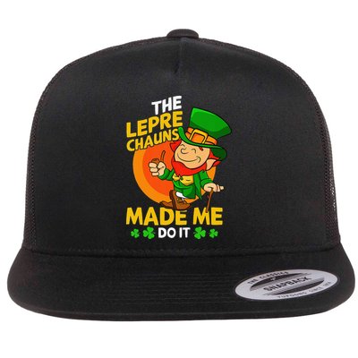 Happy Saint Patrick's Day Leprechaun Dab Funny Flatbill Hat