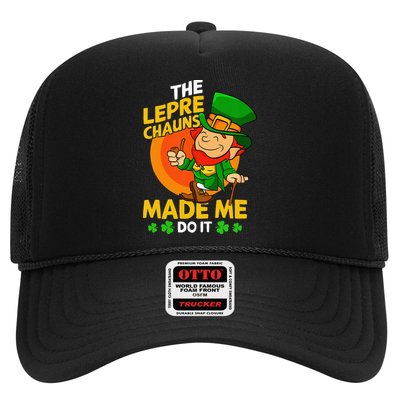Happy Saint Patrick's Day Leprechaun Dab Funny Trucker Hat