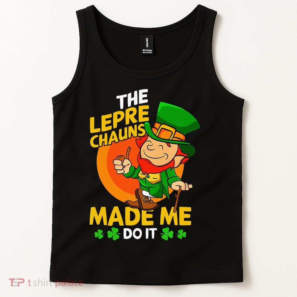 Happy Saint Patrick's Day Leprechaun Dab Funny Tank Top